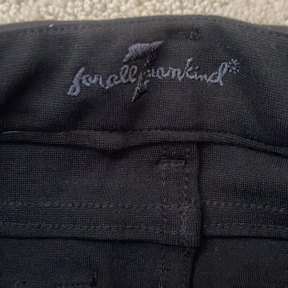 7 For All Mankind Black Skirt- Size 4T - Picture 3 of 6
